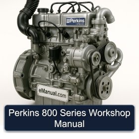 Perkins 800 Series Workshop Manual