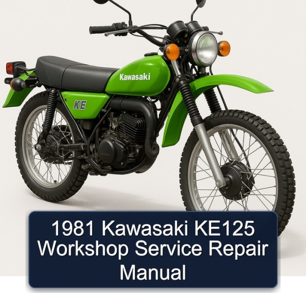 1981 Kawasaki KE125 Workshop Service Repair Manual