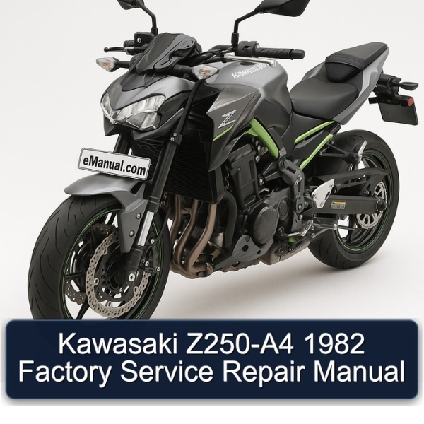 Kawasaki Z250-A4 1982 Factory Service Repair Manual