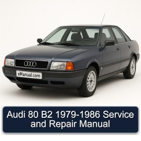 Audi 80 B2 1979-1986 Service and Repair Manual