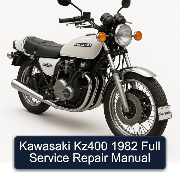 Kawasaki Kz400 1982 Full Service Repair Manual