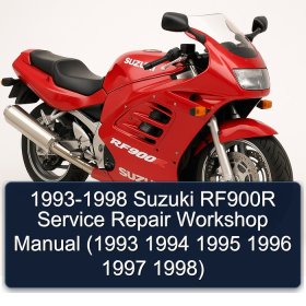 1993-1998 Suzuki RF900R Service Repair Workshop Manual (1993 1994 1995 1996 1997 1998)
