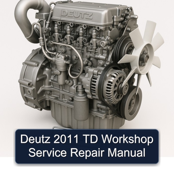 Deutz 2011 TD Workshop Service Repair Manual
