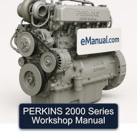 PERKINS 2000 Series Workshop Manual