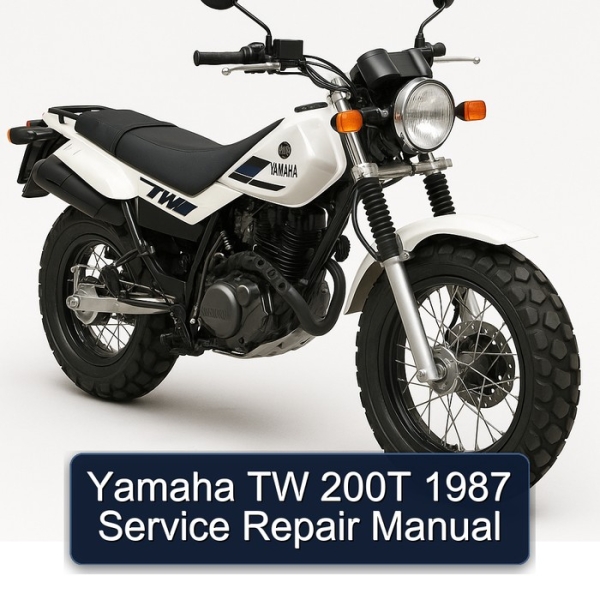 Yamaha TW 200T 1987 Service Repair Manual