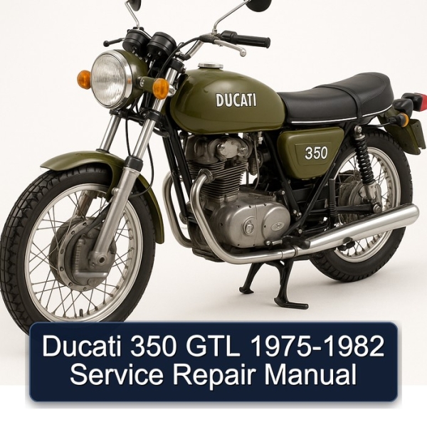 Ducati 350 GTL 1975-1982 Service Repair Manual