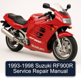 1993-1998 Suzuki RF900R Service Repair Manual