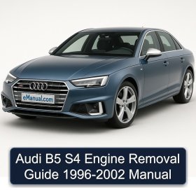 Audi B5 S4 Engine Removal Guide 1996-2002 Manual