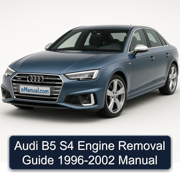 Audi B5 S4 Engine Removal Guide 1996-2002 Manual