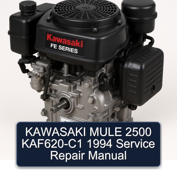KAWASAKI MULE 2500 KAF620-C1 1994 Service Repair Manual