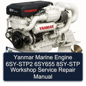 Yanmar Marine Engine 6SY-STP2 6SY655 8SY-STP Workshop Service Repair Manual