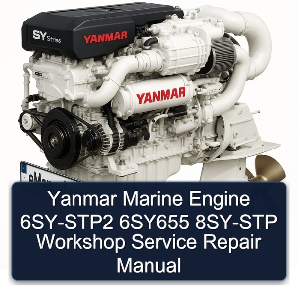 Yanmar Marine Engine 6SY-STP2 6SY655 8SY-STP Workshop Service Repair Manual
