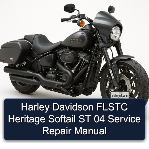 Harley Davidson FLSTC Heritage Softail ST 04 Service Repair Manual