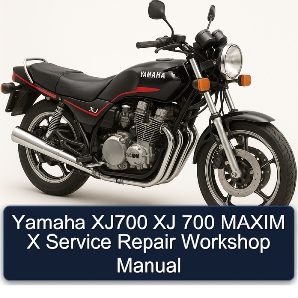 Yamaha XJ700 XJ 700 MAXIM X Service Repair Workshop Manual