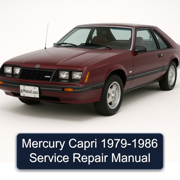 Mercury Capri 1979-1986 Service Repair Manual