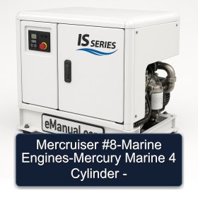 Mercruiser #8-Marine Engines-Mercury Marine 4 Cylinder -