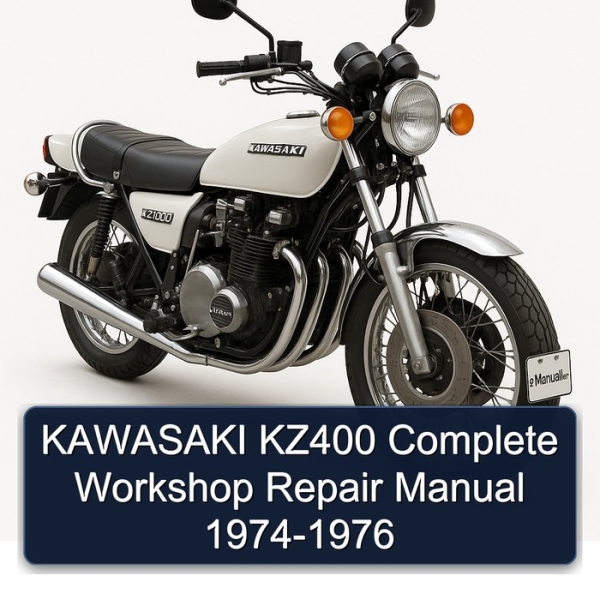 KAWASAKI KZ400 Complete Workshop Repair Manual 1974-1976