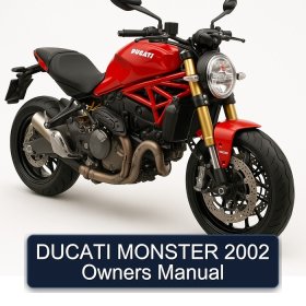 DUCATI MONSTER 2002 Owners Manual