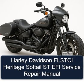 Harley Davidson FLSTCI Heritage Softail ST EFI Service Repair Manual