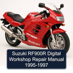 Suzuki RF900R Digital Workshop Repair Manual 1995-1997