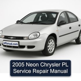 2005 Neon Chrysler PL Service Repair Manual
