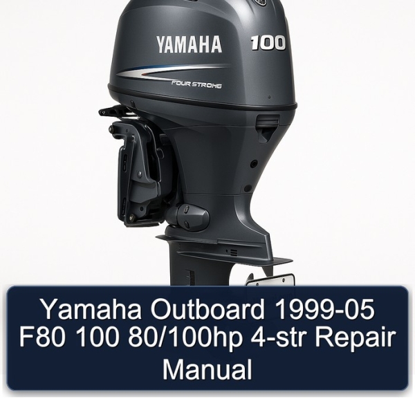 Yamaha Outboard 1999-05 F80 100 80/100hp 4-str Repair Manual