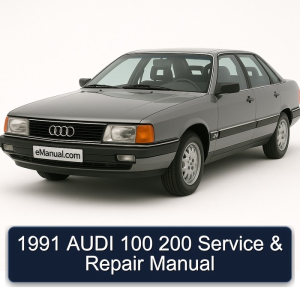 1991 AUDI 100 200 Service & Repair Manual