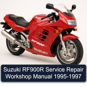 Suzuki RF900R Service Repair Workshop Manual 1995-1997