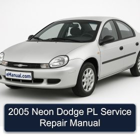 2005 Neon Dodge PL Service Repair Manual