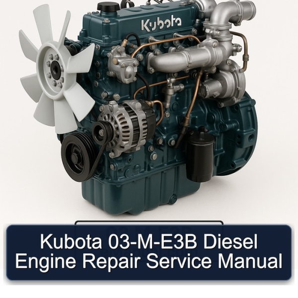 Kubota 03-M-E3B Diesel Engine Repair Service Manual