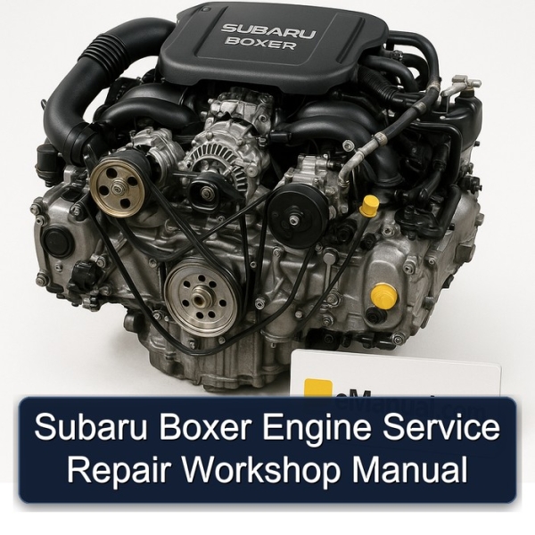 Subaru Boxer Engine Service Repair Workshop Manual