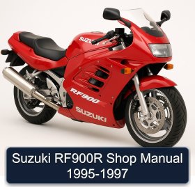 Suzuki RF900R Shop Manual 1995-1997