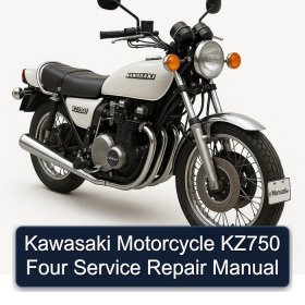 Kawasaki Motorcycle KZ750 Four Service Repair Manual