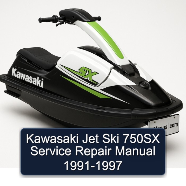 Kawasaki Jet Ski 750SX Service Repair Manual 1991-1997
