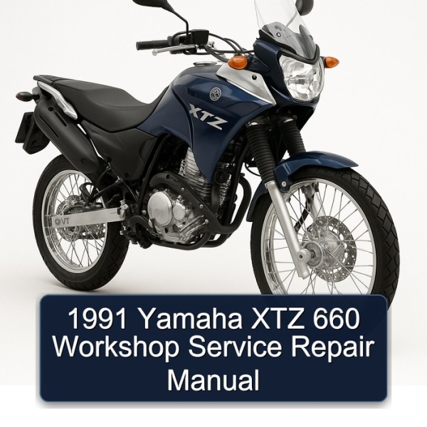 1991 Yamaha XTZ 660 Workshop Service Repair Manual