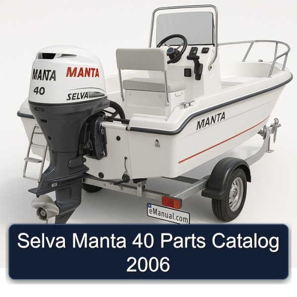 Selva Manta 40 Parts Catalog 2006