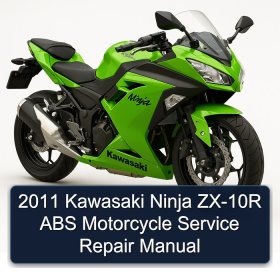2011 Kawasaki Ninja ZX-10R ABS Motorcycle Service Repair Manual