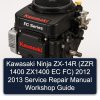 Kawasaki Ninja ZX-14R (ZZR 1400 ZX1400 EC FC) 2012 2013 Service Repair Manual Workshop Guide