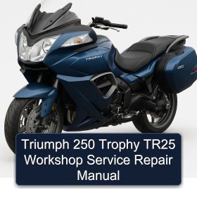 Triumph 250 Trophy TR25 Workshop Service Repair Manual