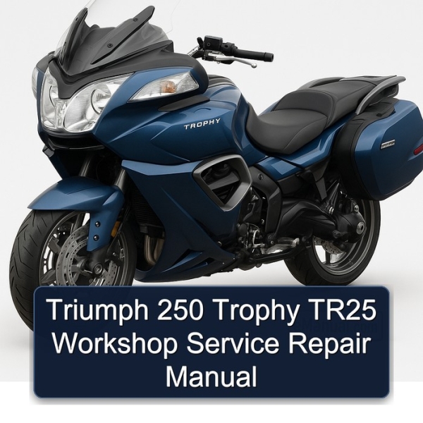 Triumph 250 Trophy TR25 Workshop Service Repair Manual
