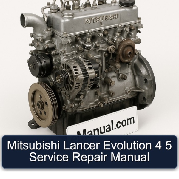 Mitsubishi Lancer Evolution 4 5 Service Repair Manual
