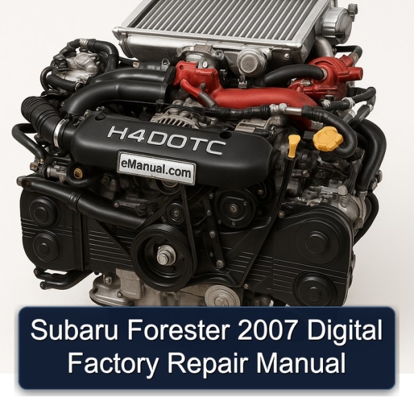 Subaru Forester 2007 Digital Factory Repair Manual