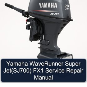 Yamaha WaveRunner Super Jet(SJ700) FX1 Service Repair Manual