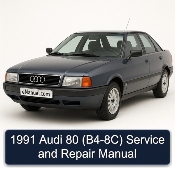 1991 Audi 80 (B4-8C) Service and Repair Manual