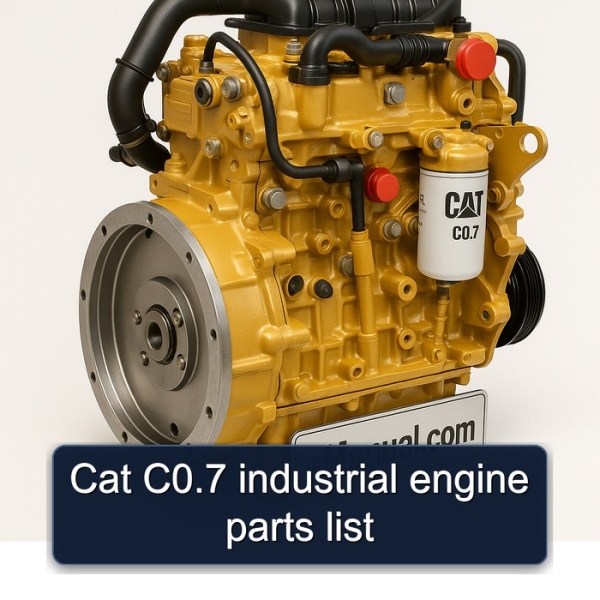 Cat C0.7 industrial engine parts list