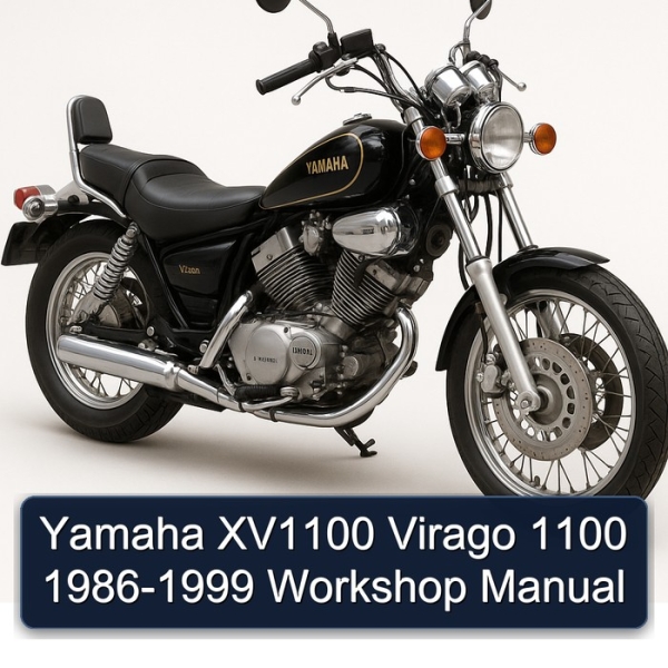 Yamaha XV1100 Virago 1100 1986-1999 Workshop Manual