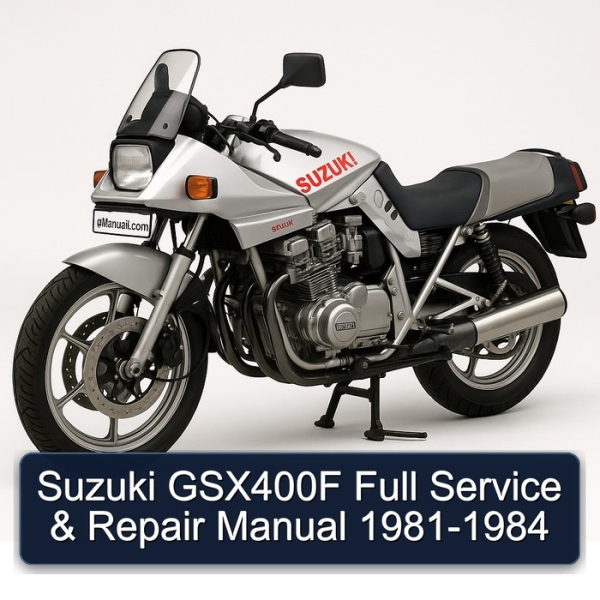 Suzuki GSX400F Full Service & Repair Manual 1981-1984