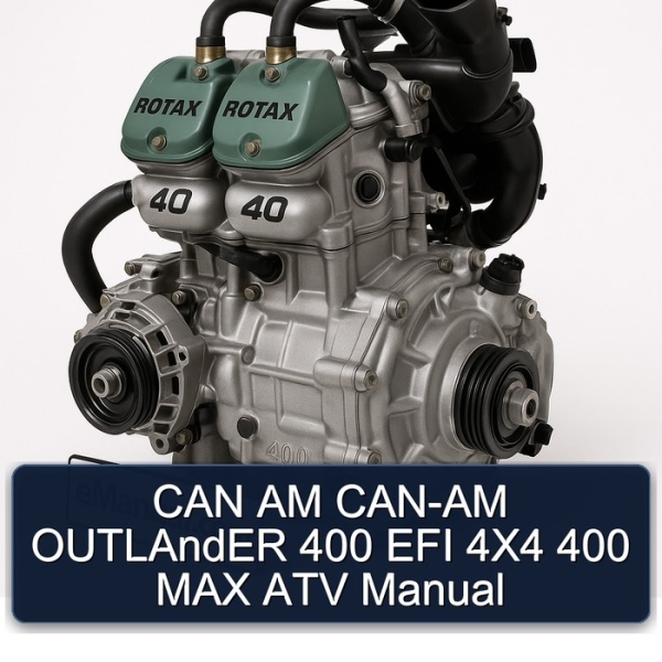 CAN AM CAN-AM OUTLAndER 400 EFI 4X4 400 MAX ATV Manual