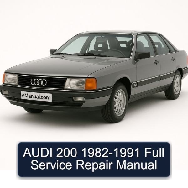 AUDI 200 1982-1991 Full Service Repair Manual