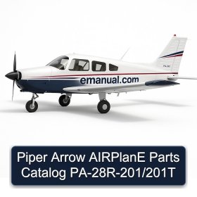 Piper Arrow AIRPlanE Parts Catalog PA-28R-201/201T